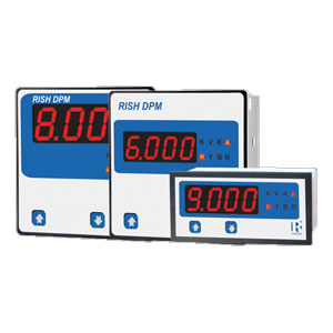 4 digit fully programmable AC Ammeter/Voltmeter (48x96/96x96)